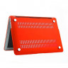 Чехол MacBook Air 11 (A1370 / A1465) матовый пластик (красный) 3922 - Чехол MacBook Air 11 (A1370 / A1465) матовый пластик (красный) 3922